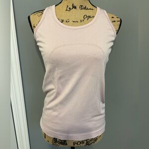Pink Lululemon Swiftly Tech Racerback Tank Top